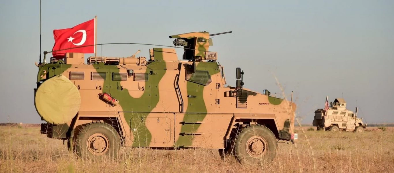 Συρία: Ανατινάχτηκε τουρκικό στρατιωτικό όχημα κατά την διάρκεια περιπόλου (βίντεο)